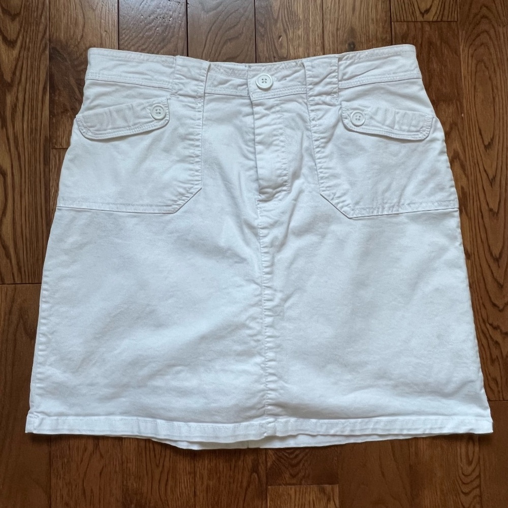 N.W.D - White Skirt  with Hidden Short